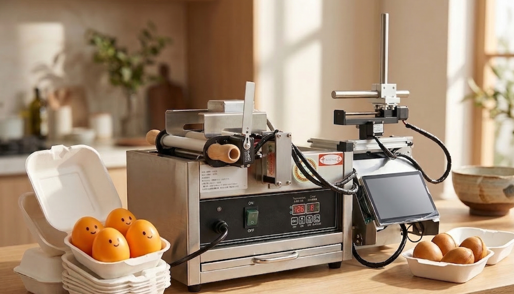 肯尼雞蛋糕自動機全景圖